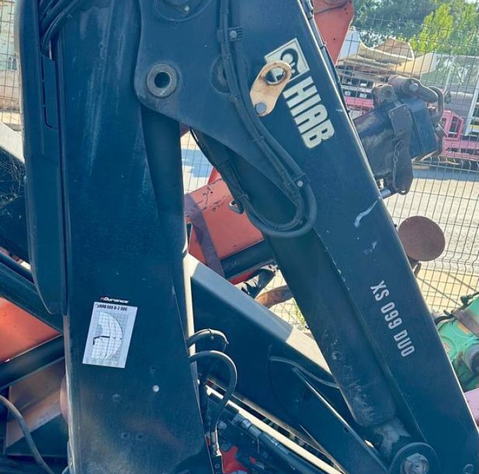HIAB XS 099 B-2 DUO HYDRAULIC LOADER CRANE (2015)